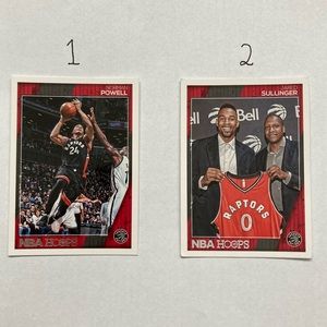 Bundle of Toronto Raptors Cards NBA